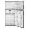 Maytag 33-Inch Wide Top Freezer Refrigerator With Powercold&reg; Feature- 21 Cu. Ft.