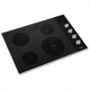 Whirlpool 30-Inch Electric Ceramic Glass Cooktop With Dual Radiant Element