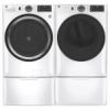 GE &reg;4.8 Cu. Ft. Capacity Smart Front Load Energy Star&reg; Washer With Ultrafresh Vent System With Odorblock&trade; And Sanitize W/oxi